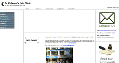 Desktop Screenshot of mumbaipainclinic.com
